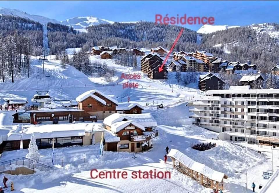 Appartement Au Pied Des Pistes Puy-Saint-Vincent Kültér fotó
